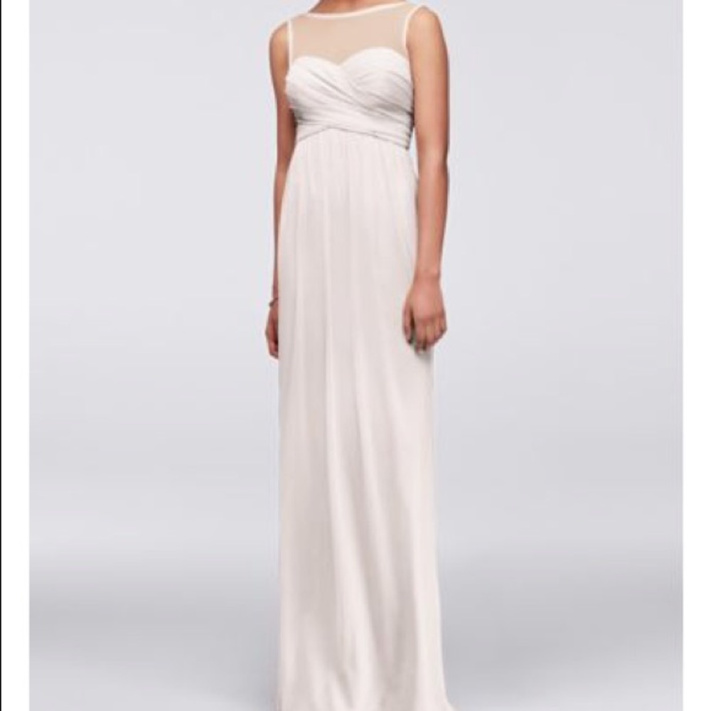 Prom Dress David’s Bridal Champagne